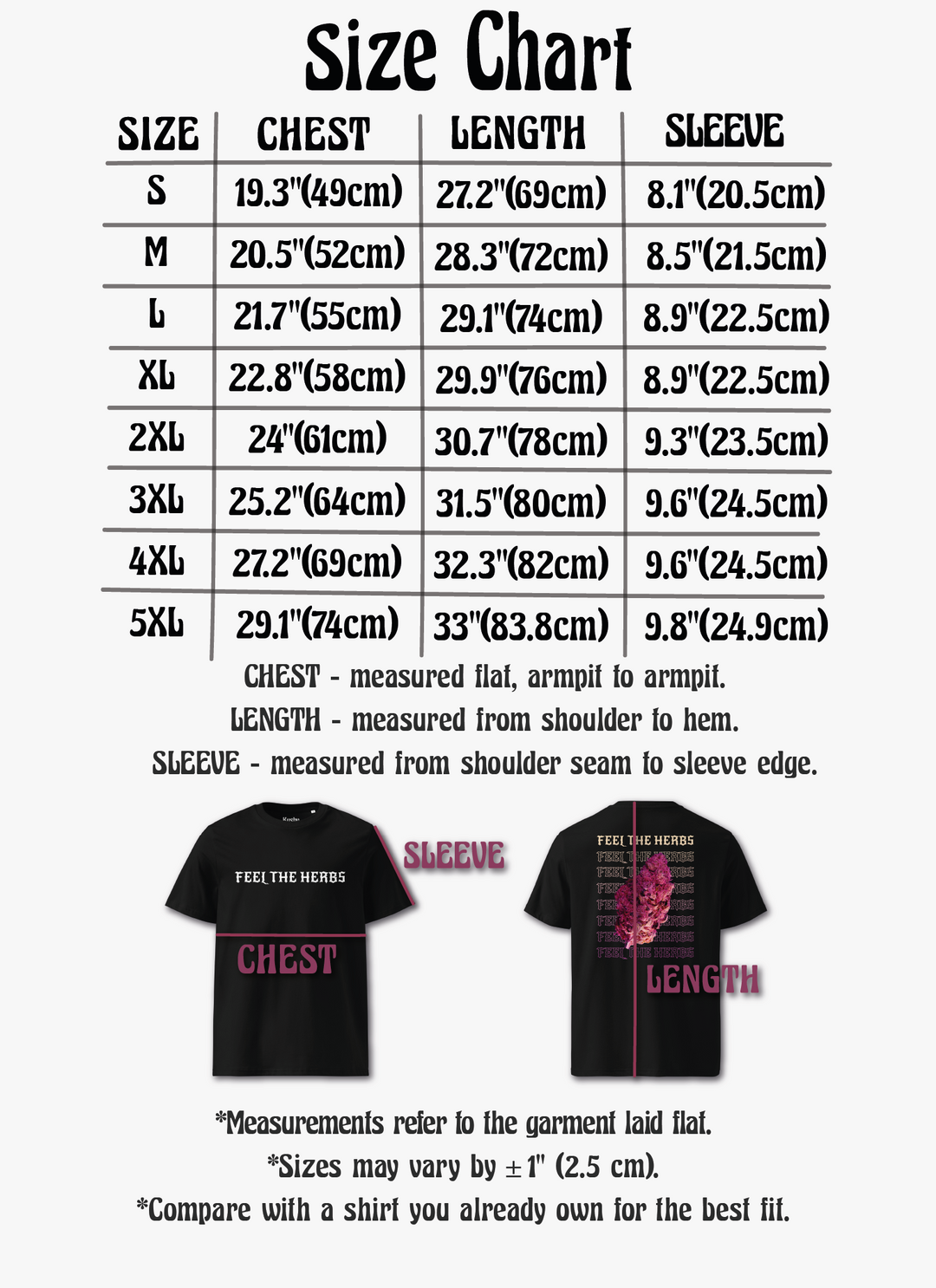 Feel the Herbs|Unisex T-shirt