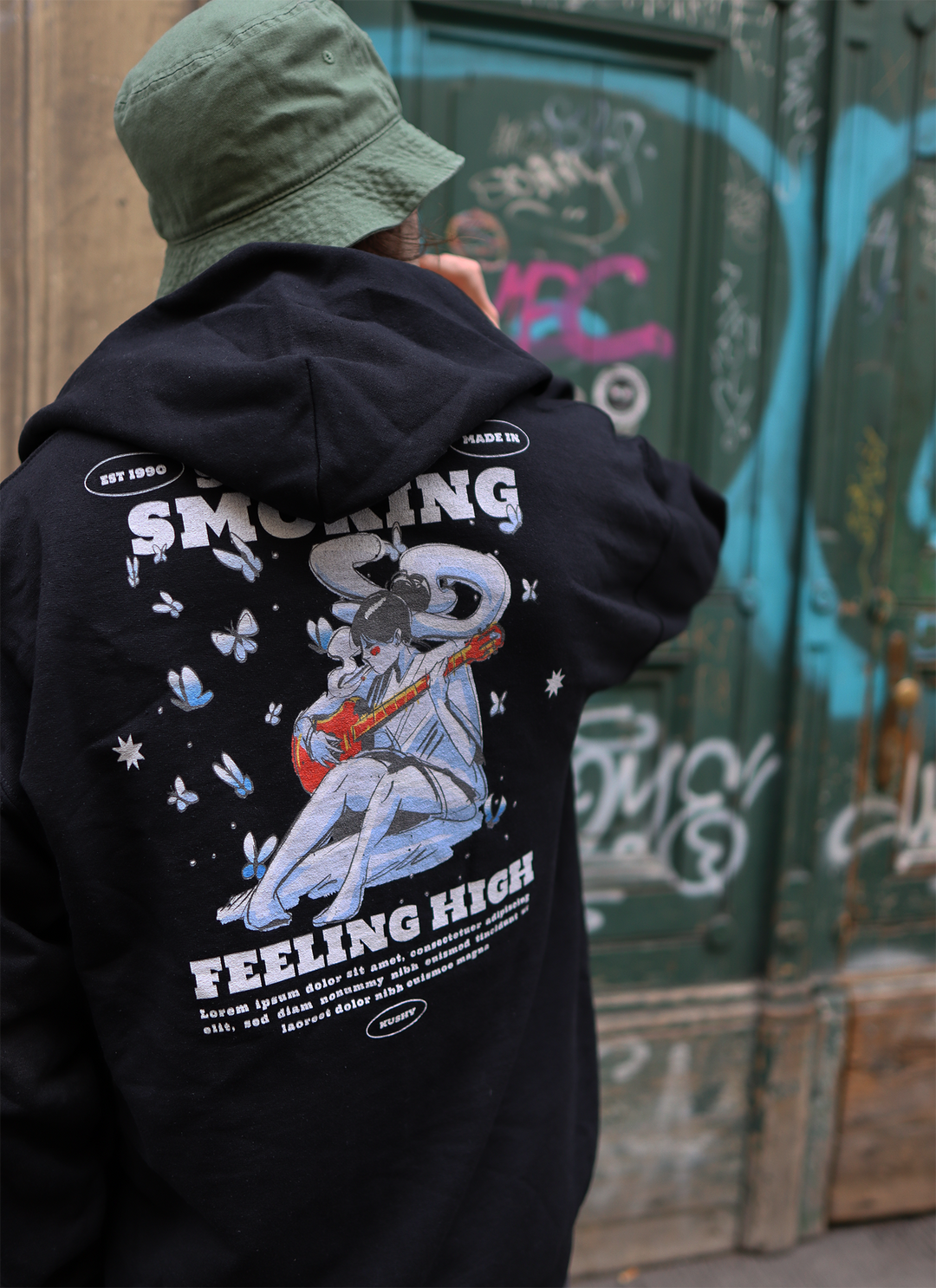 Feeling High|Unisex Zip Hoodie