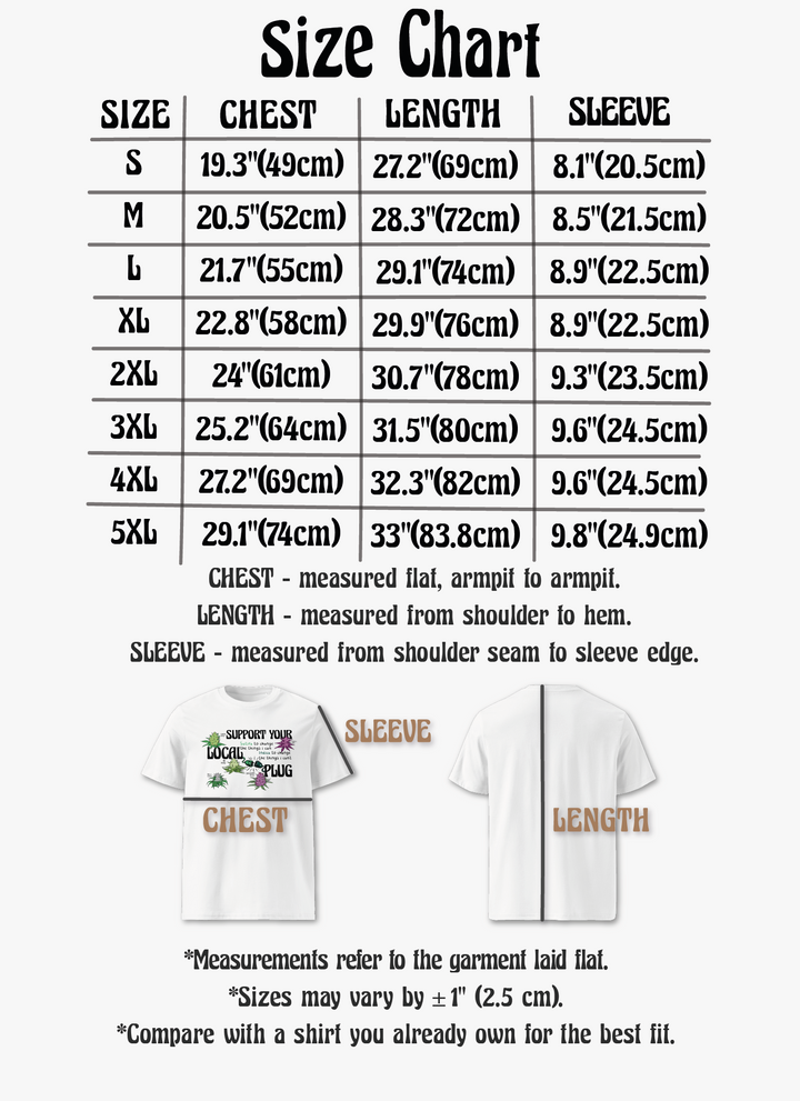 <tc>Support your local plug|Unisex T-Shirt</tc>